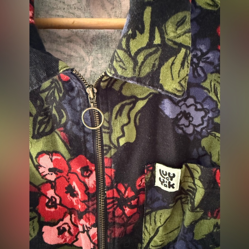 Lucy & Yak Floral Ragan Jumpsuit - Picture 2 of 9